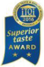 International Taste & Quality Institute Superior taste AWARD 最優秀味覚賞受賞